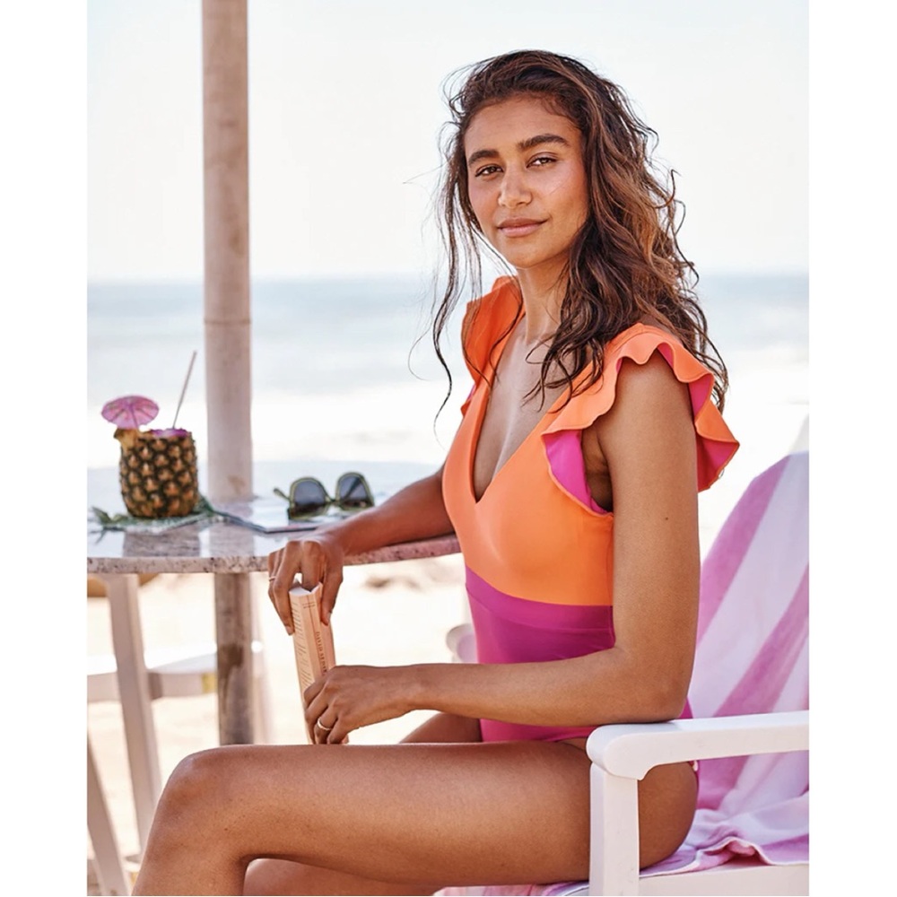 Summersalt The Ruffle Backflip One Piece Swimsuit